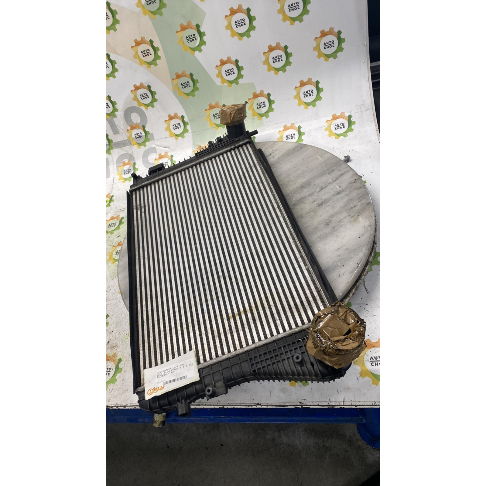 Echangeur air (Intercooler) - GOLF PLUS PHASE 1