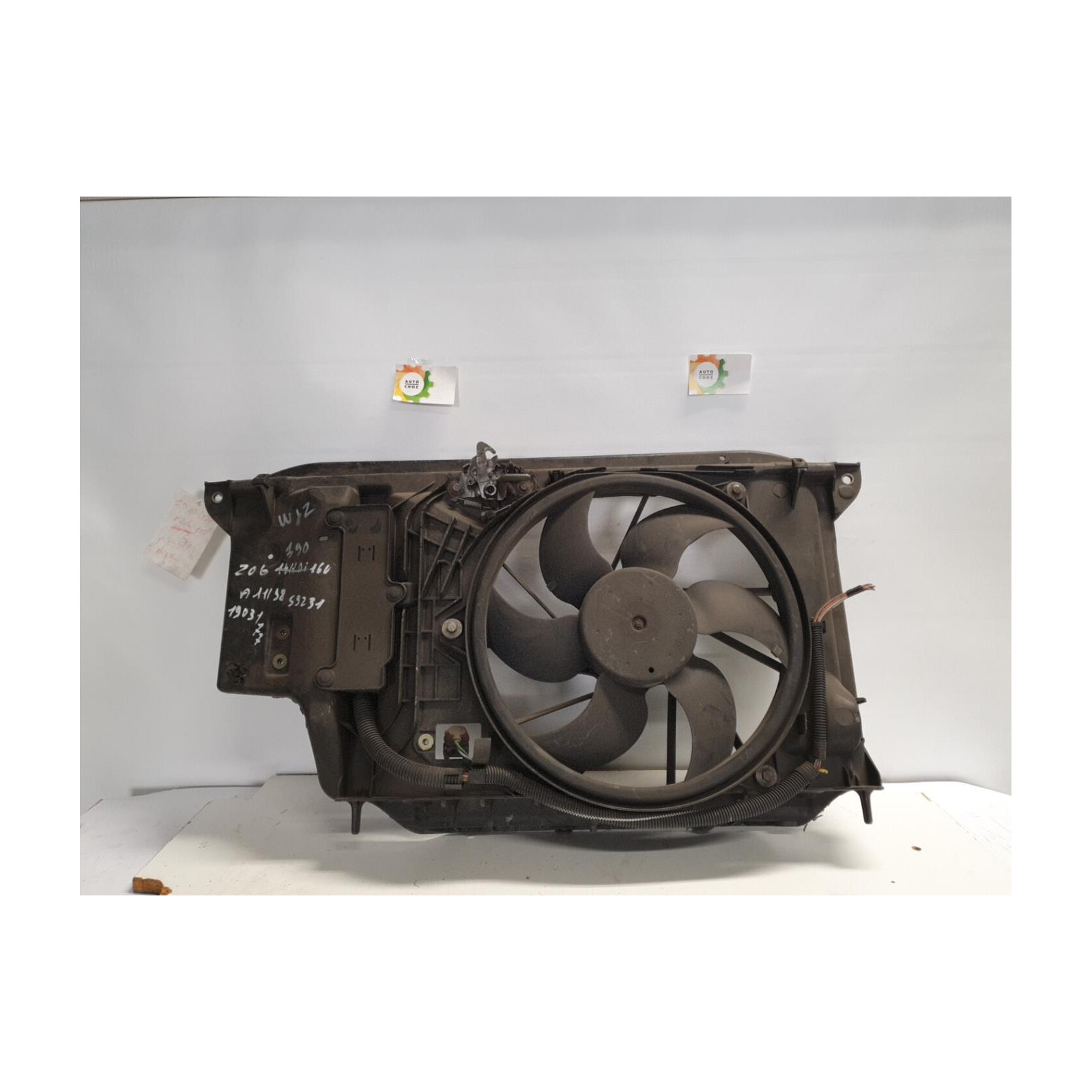 Moto ventilateur radiateur - 206 PHASE 1