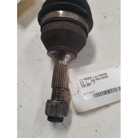 Cardan droit (transmission) - CITROEN C3 1