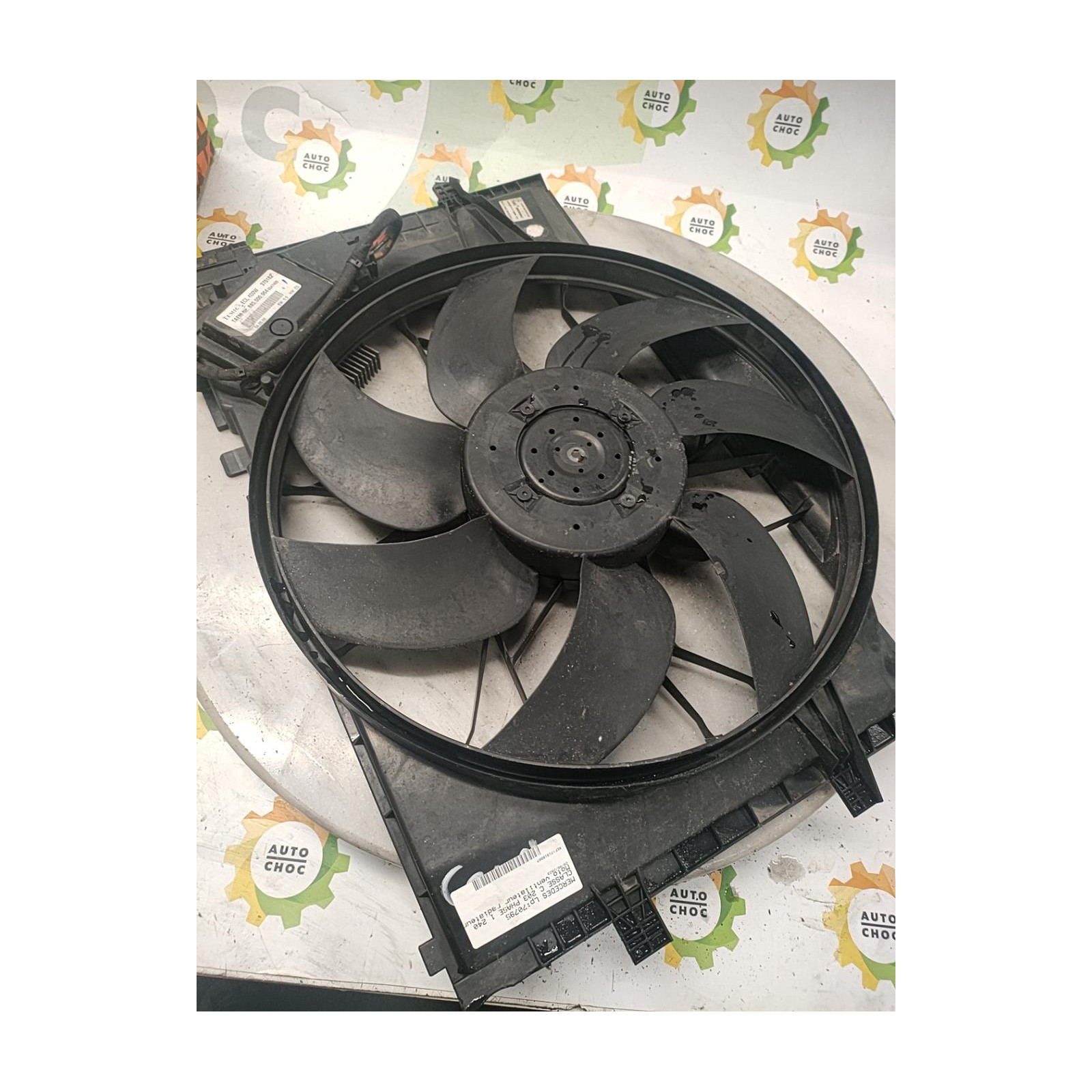 Moto ventilateur radiateur - CLASSE C 203 PHASE 1